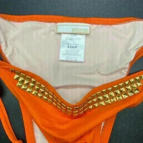 Michael Kors string bikini bottom size small NWT - Picture 2 of 7